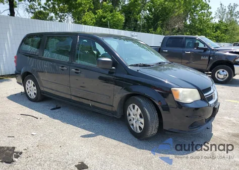 2014 Dodge Grand Caravan Se z USA, uszkodzony, nr VIN 2C4RDGBG5ER459794